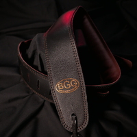 BGG 2.5" Padded Garment Strap - Black/Brown