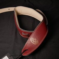 BGG 2.5" Padded Garment Strap - Maroon/Beige