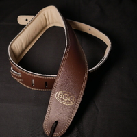 BGG 2.5" Padded Garment Saddle Strap - Brown/Beige