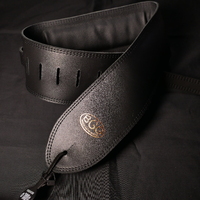 BGG 3.5" Padded Garment Strap - Black/Black