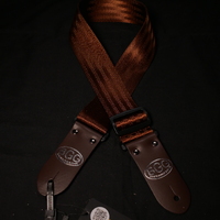 BGG Seat Belt Webbing Strap - Brown