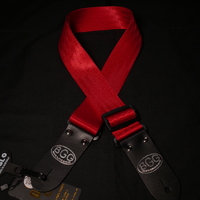 BGG Seat Belt Webbing Strap - Red