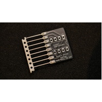 SIP-8 to DIP8 / SOIC-8 Adapter PCB