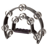 Stagg TAB-1-BK – Cutaway Plastic Tambourine 20 Jingles