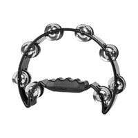 Stagg TAB-2 BK C/way Plastic Tambourine 16 Jingles